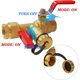 thumbnail image 4 of Kit de válvulas de servicio para calentadores de agua LIULO TOOL 3/4 pulgadas IPS, 4 of 7
