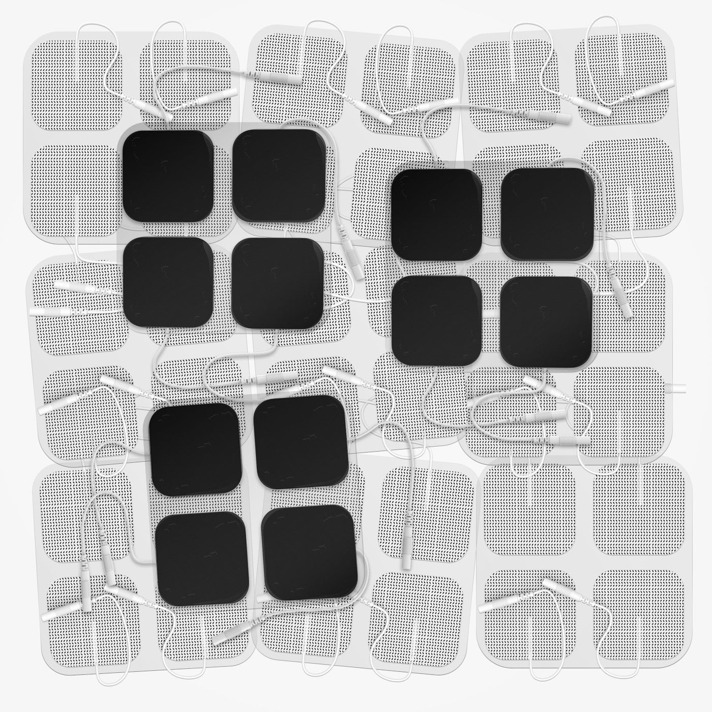 Almohadillas De Repuesto Tens Unit Pads Doneco, 2 X 2 Unidades, 48 Unidades