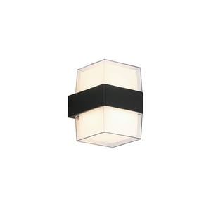 Hb Importaciones - Apliqué De Pared Led Exterior Cuadrado 10W Cálido
