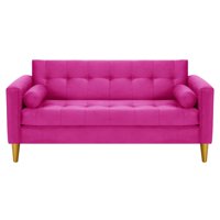 Bodevir - Sofa Retro 3C Felpa 01 Fucsia