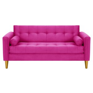 Bodevir - Sofa Retro 3C Felpa 01 Fucsia