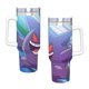 thumbnail image 4 of Gengar Vaso aislado de acero inoxidable con asa, diseño temático, regalo para familia, amigos y fans; incluye pajita y encaja en el portavasos estándar, 40 oz, 4 of 6