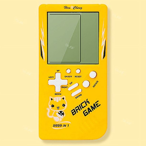 Olaf Portable Mini Handheld Tetris Video Game Console 8-Bit 3.5 Inch Color LCD Kids Color Game Player Machine Built-in 23 Games Gift For Kids/birthday/children's Day