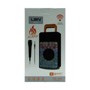 Parlante Bluetooth Micrófono Usb Flame 2 Lbn
