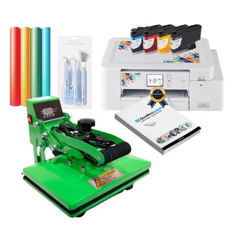 Kit Inicio Estampadora Elr Sy 20X30Cm Verde + Impresora