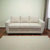 Diseños Valestrini - Sofa Sodi Tres Cuerpos Lino Crudo