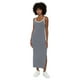 thumbnail image 1 of Vestido Mujer Largo Líneas Básico Gris Corona, 1 of 5