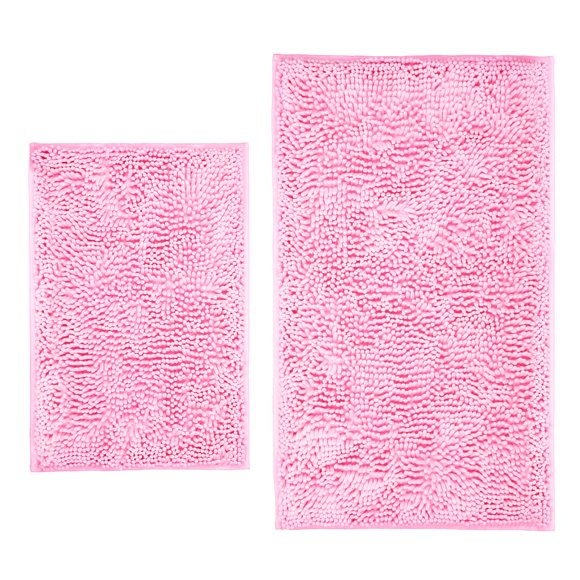Alfombras de baño ZiyiJuan, superabsorbentes, lujosas, de chenilla peluda