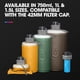 thumbnail image 5 of Botella de agua HydraPak Flux plegable libre de BPA 750 ml, 5 of 6