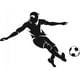 thumbnail image 1 of Decomural Football Player Ball Sports WS-17618, 1 of 2