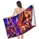 thumbnail image 4 of Los Vengadores Toalla de playa de secado rápido con diseño temático, regalo para mujeres y niñas, ideal para cumpleaños, fans, amantes de la música, uso en la playa o al aire libre, 78 × 160 cm, 4 of 6