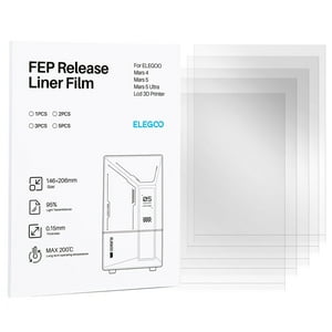 Fep Lanza La Película Elegoo Para Mars 4, Mars 5 Y Mars 5 Ultra