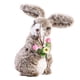 thumbnail image 3 of Conejo De Pascua Suave Con Corona, Accesorios Para Fotos, Arte Para Escritorio Al Aire Libre, Adorno B, 3 of 5