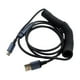 thumbnail image 1 of Cable USB C En Espiral, Cable De Teclado De 1,4 M Para Teclado De Juegos, Tableta, Teléfonos Móviles, 1 of 5