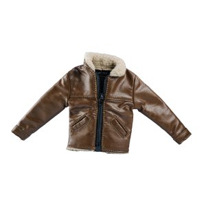 Magideal - Figuras De Acción, Abrigo, Chaqueta A Escala 1/12, Juguete Para Juego De Imitación Hecho A Mano, Modelo De Muñeca, Ropa Para Muñecas, Suministros Para Marrón