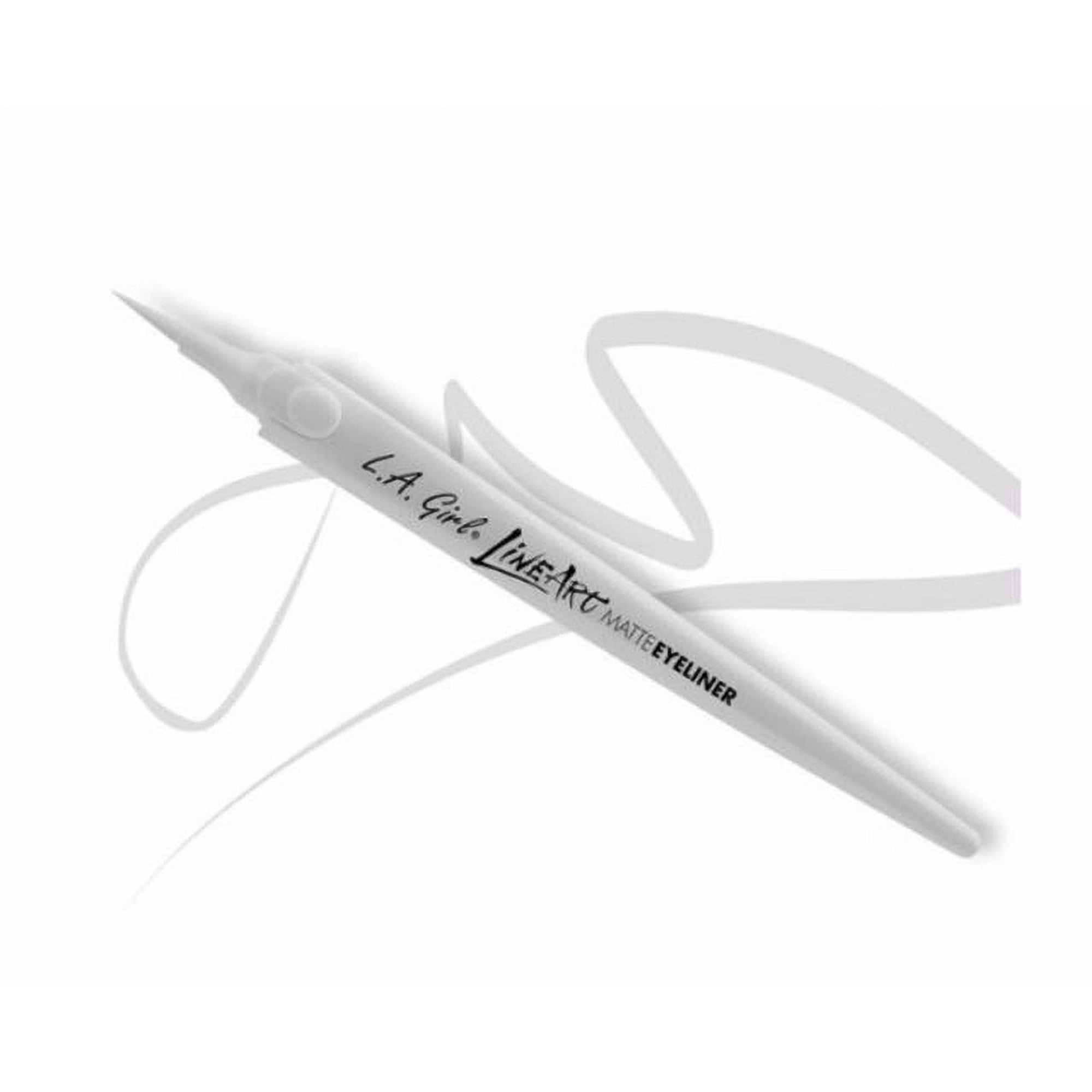 Lápiz Delineador De Ojos L.a. Girl Matte Pure White