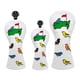 thumbnail image 5 of Durable Golf Wood Headcover Con No. Tag Estuche Impermeable Golfer Accesorios 3PCS No 1 3 UT, 5 of 5