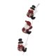 thumbnail image 3 of Mu?eca de Navidad Escalada en una escalera de cuerda árbol de Navidad Inicio Tienda Decoración Mu?eco de nieve, 3 of 5