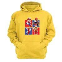Genérico - Polerón Canguro Plomero Rojo Amarillo Talla Xs Unisex