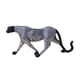 thumbnail image 5 of Estatua De Leopardo De Resina, Adorno Decorativo De Leopardo Para Mesa, Chimenea, Balcón, Plateado, 5 of 5