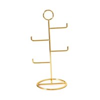 Magideal - Soporte De Exhibición De Joyería Soporte De Organizador De Metal Multipropósito Regalos De Inauguración Adornos Para Collares De Mesa Colgante Niñas Estilo A