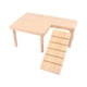 thumbnail image 1 of Plataformas De Madera Para Hámster Con Escalera Para Trepar Para Ratones, Jerbos Y Animales Pequeños, 1 of 5
