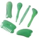 thumbnail image 1 of 7 Piezas Herramienta De Masaje Gua Sha Portátil De Mano Tradicional Gua Sha Herramientas Faciales Verde, 1 of 5