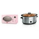 thumbnail image 1 of Horno microondas Nostalgia Retro 0.9 pies cúbicos 800 W y Crock-Pot 7Qt, 1 of 3