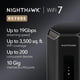 thumbnail image 2 of Router NETGEAR Nighthawk Tribanda WiFi 7 RS700S 19 Gbps, 2 of 7