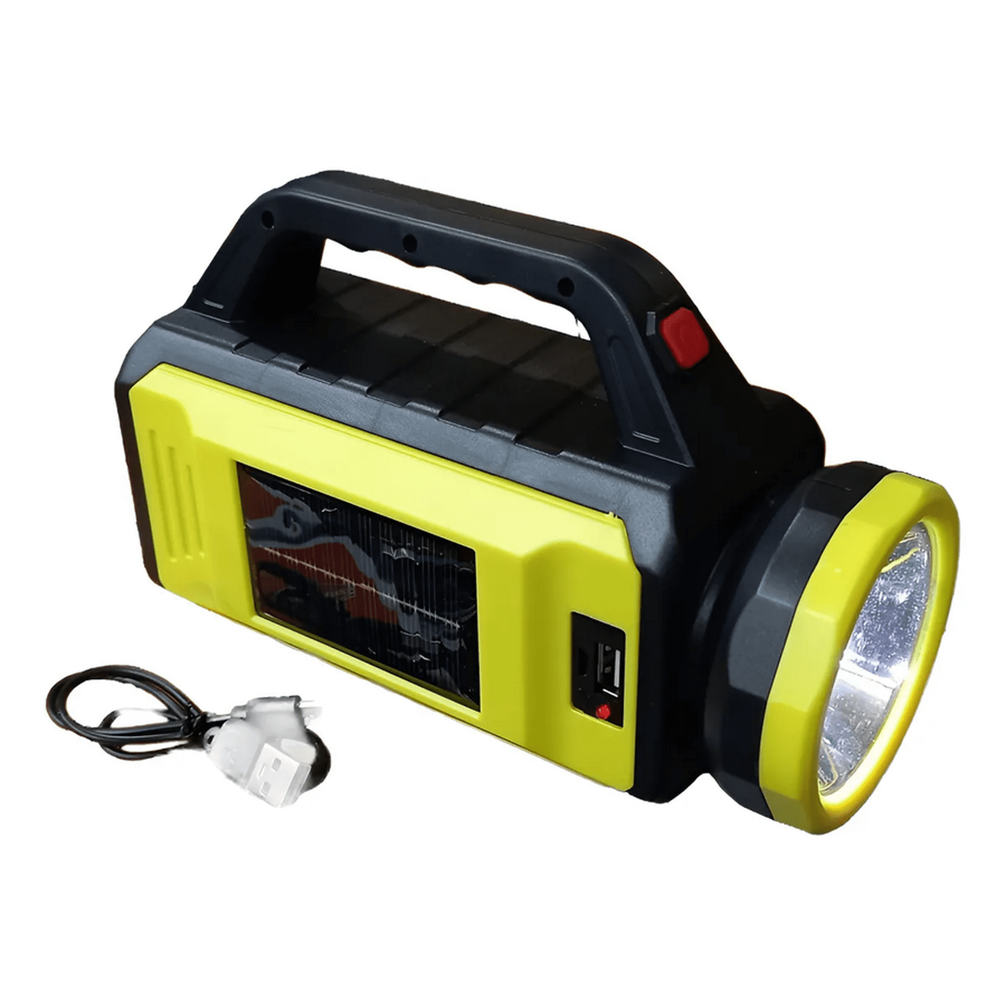 Genérico - Linterna Multifuncional 3 In 1 Carga Solar