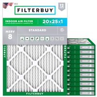 Filtro De Aire Filterbuy Merv 8 20X25X1 (Paquete De 12) Essential Dust