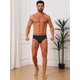 thumbnail image 2 of Calzoncillos Triangulares para Hombre INSPIRE CHIC Cintura Media Transpirables Suaves y Cómodos para Uso Diario 32 Negro, 2 of 5