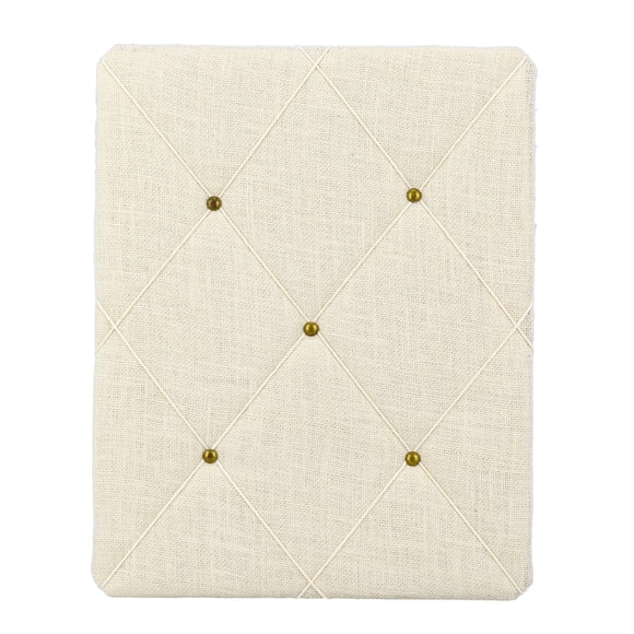 Tablero de notas ReLIVE 50x40 cm de arpillera blanca