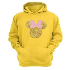 Genérico - Polerón Canguro Ratoncita M. Amarillo Talla Xl Unisex