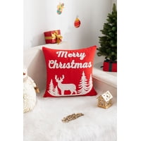 Todo Hogar Santiago De Chile - Cojín Navideño Con Diseño Bordado - D15