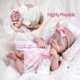 thumbnail image 4 of Muñeca Bebé Aori 51 cm Reborn con Encaje Rosa Dormida, 4 of 7