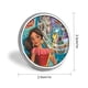 thumbnail image 2 of Insignia de Botón Redondo Desmarcar Elena de Ávalor 2.8 cm, 2 of 6