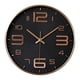 thumbnail image 1 of Reloj De Pared De 30 Cm Para La Escuela De Oficina En El Hogar Decoración Del Aula De Oro Negro., 1 of 5