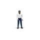 thumbnail image 1 of Hombre, piel oscura, jeans azul oscuro, 1 of 4