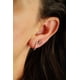 thumbnail image 3 of Argollas Huggies 10mm 16g Titanio F136 Zirconia Plateadas, 3 of 3