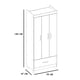 thumbnail image 3 of Closet 3 Puertas Prince Café Oscuro, 3 of 3