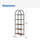 thumbnail image 3 of Biblioteca Mainstays 5 Estantes Metal y Madera, 3 of 3