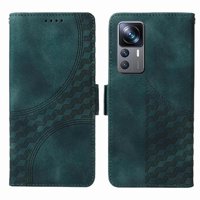 Carcasa Foxdock Xiaomi 12T Pro De Cuero Pu, Diseño Acolchado Clásico, Protección Contra Caídas Y Rayones