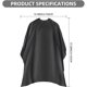 thumbnail image 2 of Capa para Corte de Cabello Omvoina de Nylon con Broches, 2 of 3