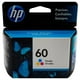 thumbnail image 1 of Cartucho Tinta Hp 60 Tricolor 165 Páginas Original, 1 of 3