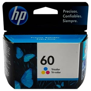 Cartucho Tinta Hp 60 Tricolor 165 Páginas Original