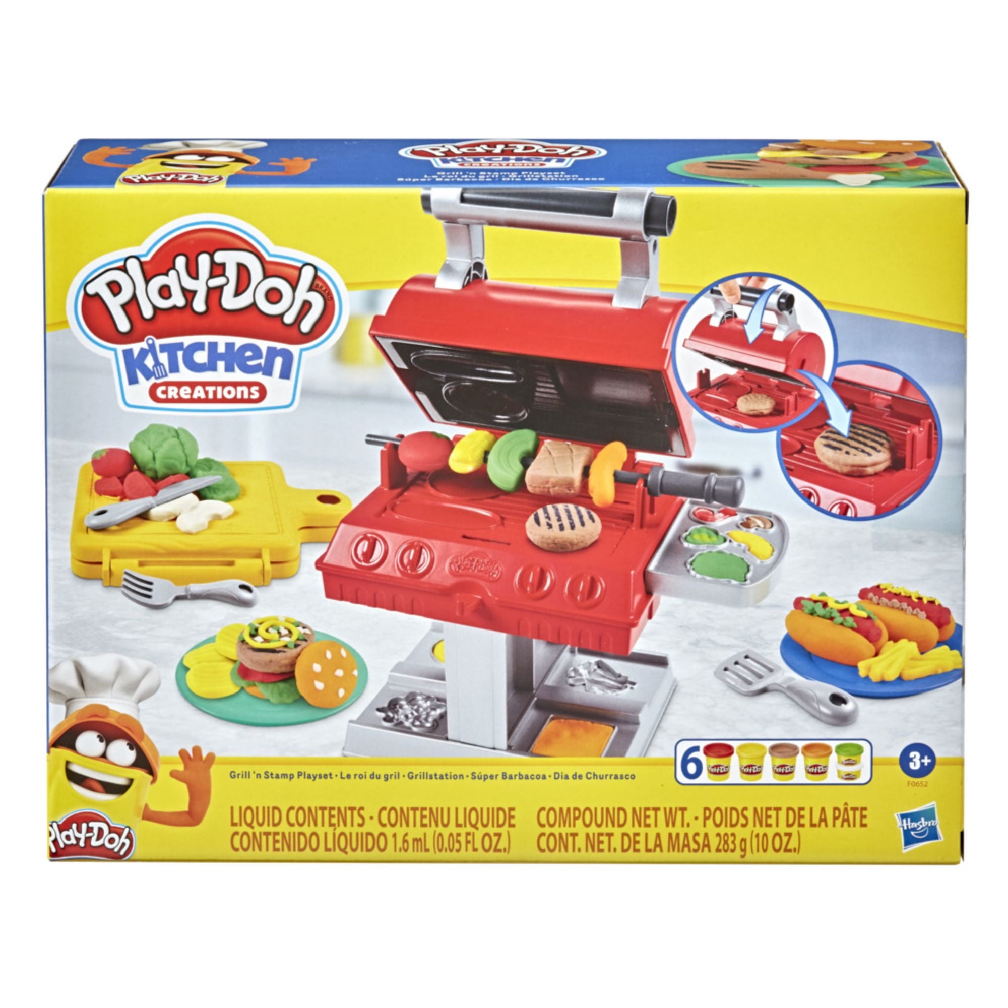 Play-doh - Masita Y Plastilinas Play Doh Kitchen Creations Super Barbacoa.