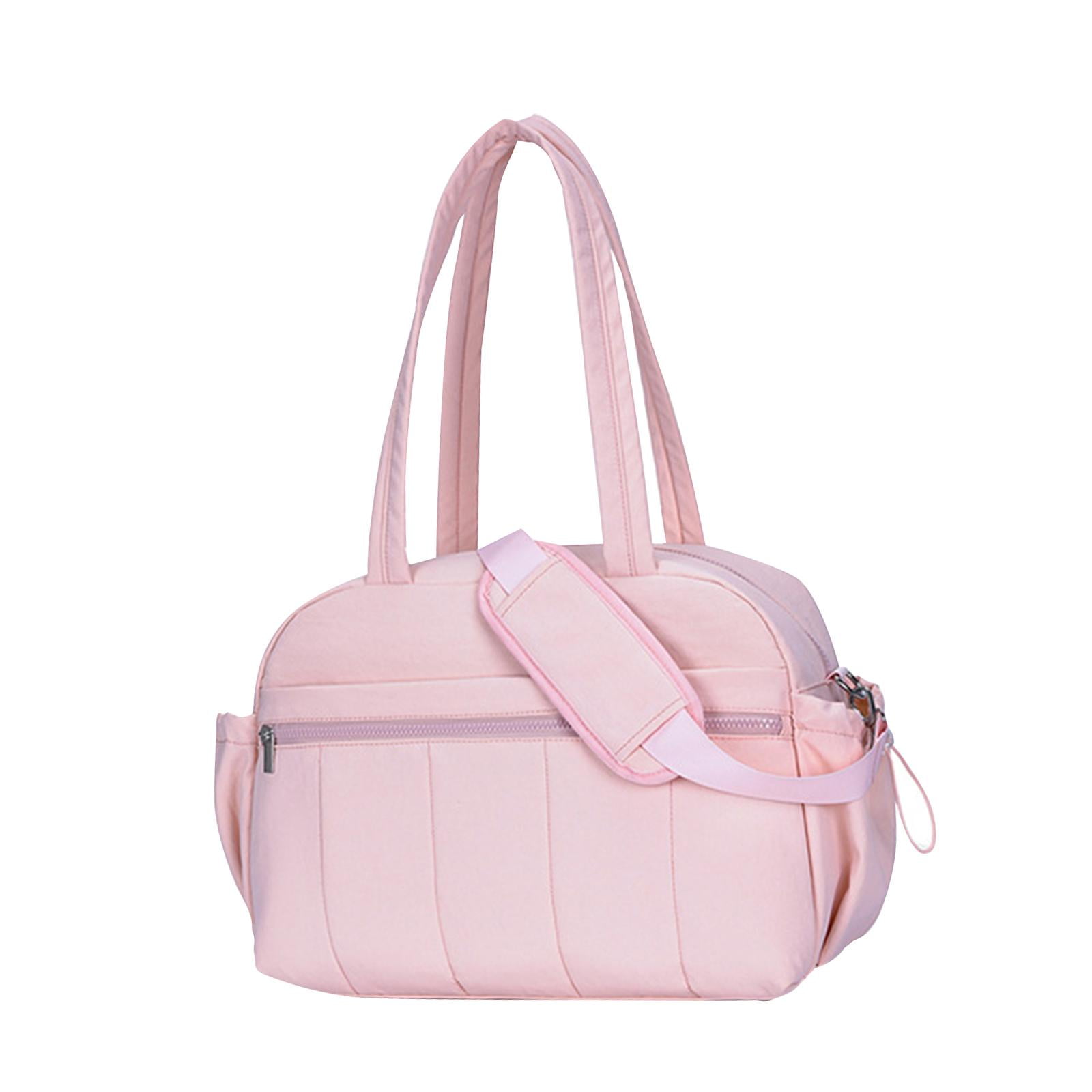 Magideal - Bolsa De Lona Para Mujer Sports Gym Gym Bag Luggage Bag Implay De Gran Capacidad Tota De Bolsas De Noche Con Estilo Para Acampar Al Aire Libre Para