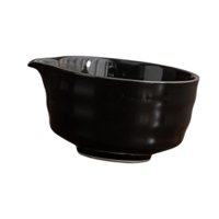 Magideal - Cuenco De Cerámica Para Té Matcha, Taza Japonesa, Accesorios Para Matcha, Cuenco Para Mezclar Hecho A Mano Para Amigos, Amantes Del Té, Regalo Para La Negro