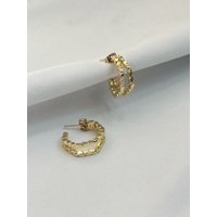 Collarbeauty - Aro Bañado En Oro 18K